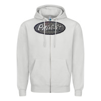 Dove Grey Peterbilt Trucks Zipper Hoodie - linhVisuals