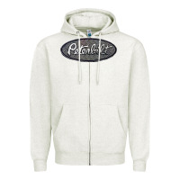 Oatmeal Heather Peterbilt Trucks Zipper Hoodie - linhVisuals