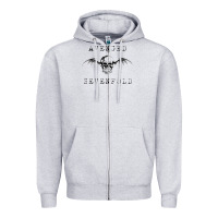 Heather Grey avenged sevenfold [tw] Zipper Hoodie - linhVisuals