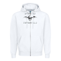 White avenged sevenfold [tw] Zipper Hoodie - linhVisuals