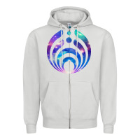 Dove Grey bassnectar 07 [tb] Zipper Hoodie - linhVisuals