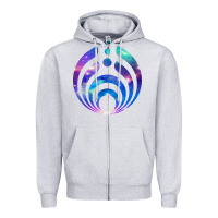 Heather Grey bassnectar 07 [tb] Zipper Hoodie - linhVisuals