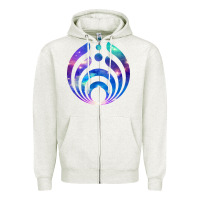 Oatmeal Heather bassnectar 07 [tb] Zipper Hoodie - linhVisuals
