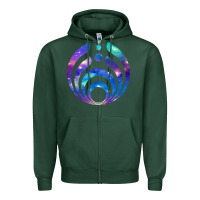 Sports Green bassnectar 07 [tb] Zipper Hoodie - linhVisuals