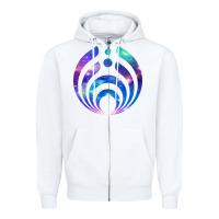 White bassnectar 07 [tb] Zipper Hoodie - linhVisuals