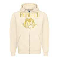 Sandshell fiorucci Zipper Hoodie - linhVisuals