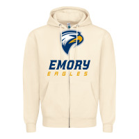 Sandshell emory eagles Zipper Hoodie - linhVisuals