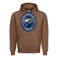 Chestnut emory eagles Zipper Hoodie - linhVisuals