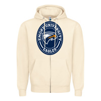 Sandshell emory eagles Zipper Hoodie - linhVisuals