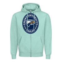 Seafoam emory eagles Zipper Hoodie - linhVisuals