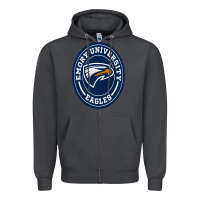 Smoke emory eagles Zipper Hoodie - linhVisuals