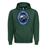 Sports Green emory eagles Zipper Hoodie - linhVisuals
