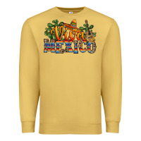 Antique Gold viva mexico Premium Sweatshirt - RanaPortraitStore