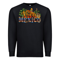 Black viva mexico Premium Sweatshirt - RanaPortraitStore