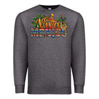 Charcoal Heather viva mexico Premium Sweatshirt - RanaPortraitStore