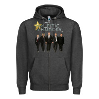 Charcoal Heather Celtic Thunder Zipper Hoodie - linhVisuals