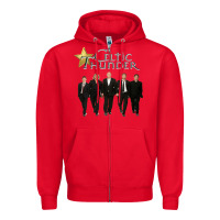 Red Celtic Thunder Zipper Hoodie - linhVisuals