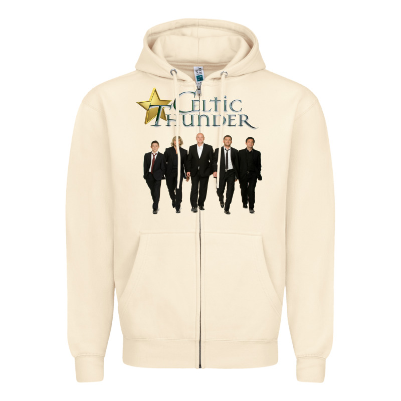 Celtic Thunder Zipper Hoodie by linhVisuals | Teevron
