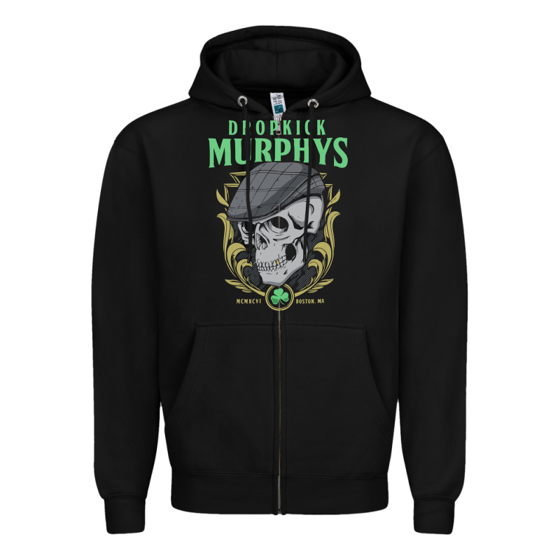 Dropkick Murphy's Zipper Hoodie by linhVisuals | Teevron