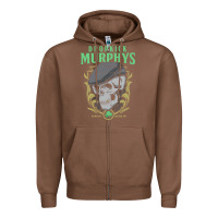 Chestnut dropkick murphy's Zipper Hoodie - linhVisuals