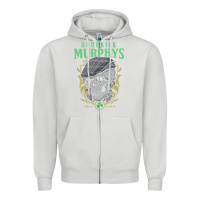 Dove Grey dropkick murphy's Zipper Hoodie - linhVisuals