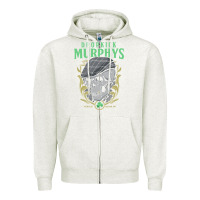 Oatmeal Heather dropkick murphy's Zipper Hoodie - linhVisuals