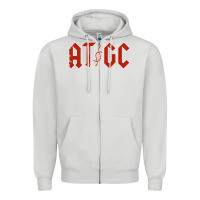 Dove Grey atgc funny science Zipper Hoodie - linhVisuals