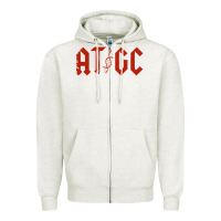 Oatmeal Heather atgc funny science Zipper Hoodie - linhVisuals