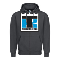 Smoke thermo king Zipper Hoodie - linhVisuals