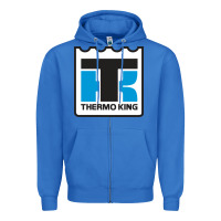 True Royal thermo king Zipper Hoodie - linhVisuals
