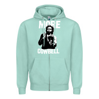 Seafoam more cowbell Zipper Hoodie - linhVisuals