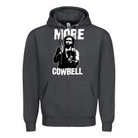 Smoke more cowbell Zipper Hoodie - linhVisuals