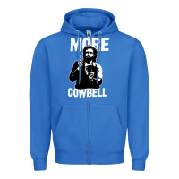 True Royal more cowbell Zipper Hoodie - linhVisuals