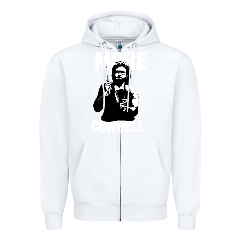 More Cowbell Zipper Hoodie by linhVisuals | Teevron
