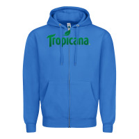 True Royal tropicana Zipper Hoodie - linhVisuals