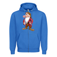True Royal grumpy dopey dwarf Zipper Hoodie - linhVisuals