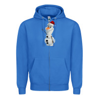 True Royal olaf Zipper Hoodie - linhVisuals