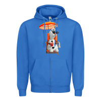 True Royal olaf Zipper Hoodie - linhVisuals