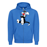 True Royal sylvester cat Zipper Hoodie - linhVisuals