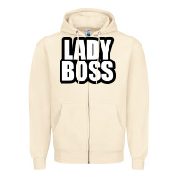 Sandshell Lady boss... Zipper Hoodie - linhVisuals