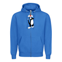 True Royal sylvester cat Zipper Hoodie - linhVisuals