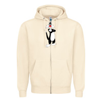 Sandshell sylvester cat Zipper Hoodie - linhVisuals