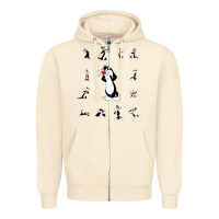 Sandshell sylvester cat Zipper Hoodie - linhVisuals