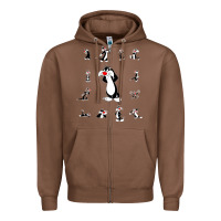 Chestnut sylvester cat Zipper Hoodie - linhVisuals