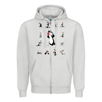 Dove Grey sylvester cat Zipper Hoodie - linhVisuals
