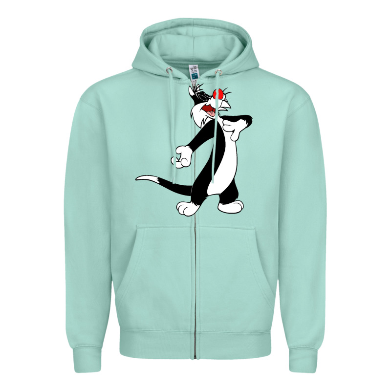 Sylvester Cat Zipper Hoodie by linhVisuals | Teevron