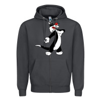Smoke sylvester cat Zipper Hoodie - linhVisuals