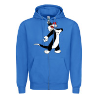 True Royal sylvester cat Zipper Hoodie - linhVisuals