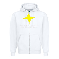 White undertale   determination point Zipper Hoodie - linhVisuals