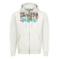 Teacher Vibes Zipper Hoodie | Teevron